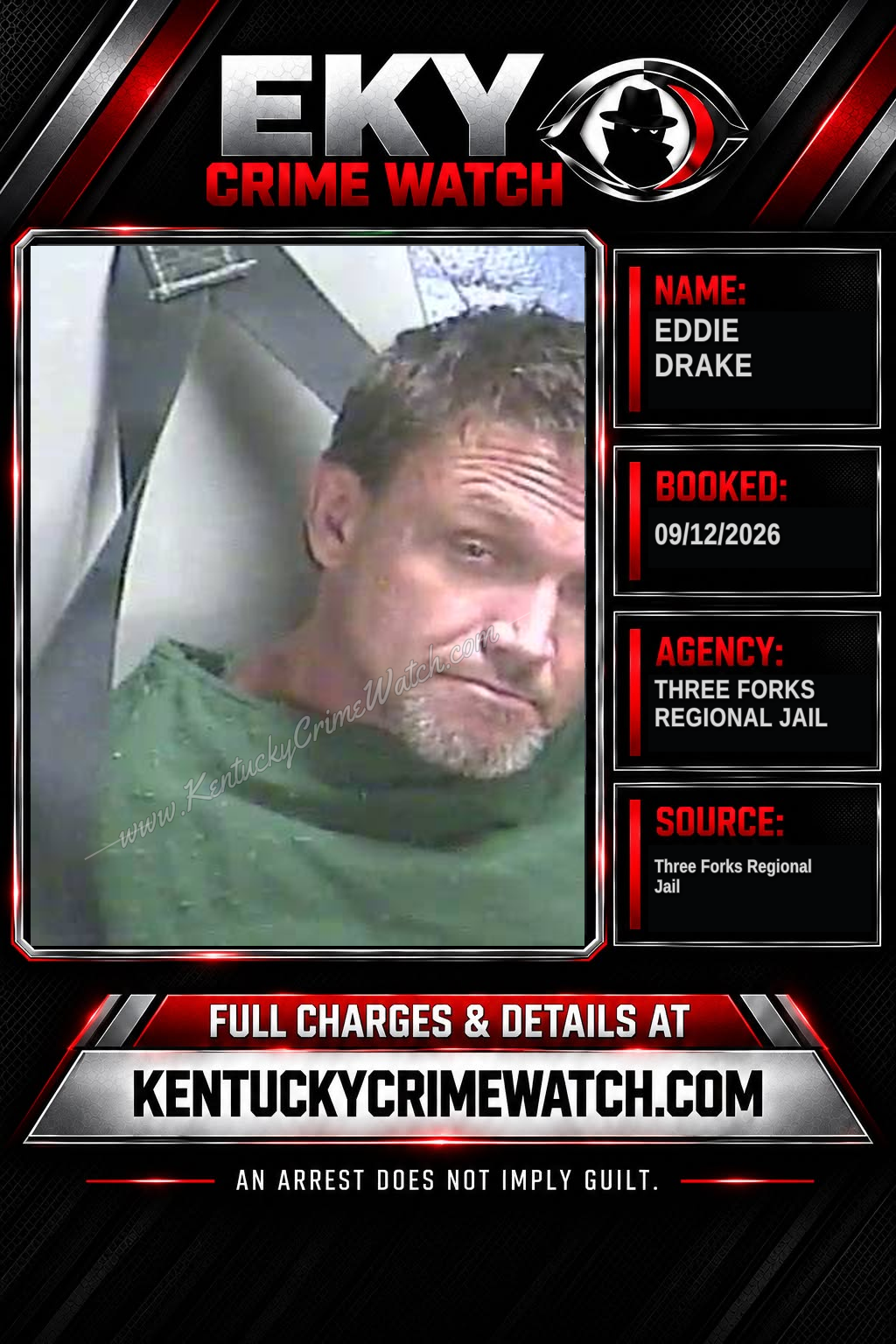 Eddie Drake booking image
