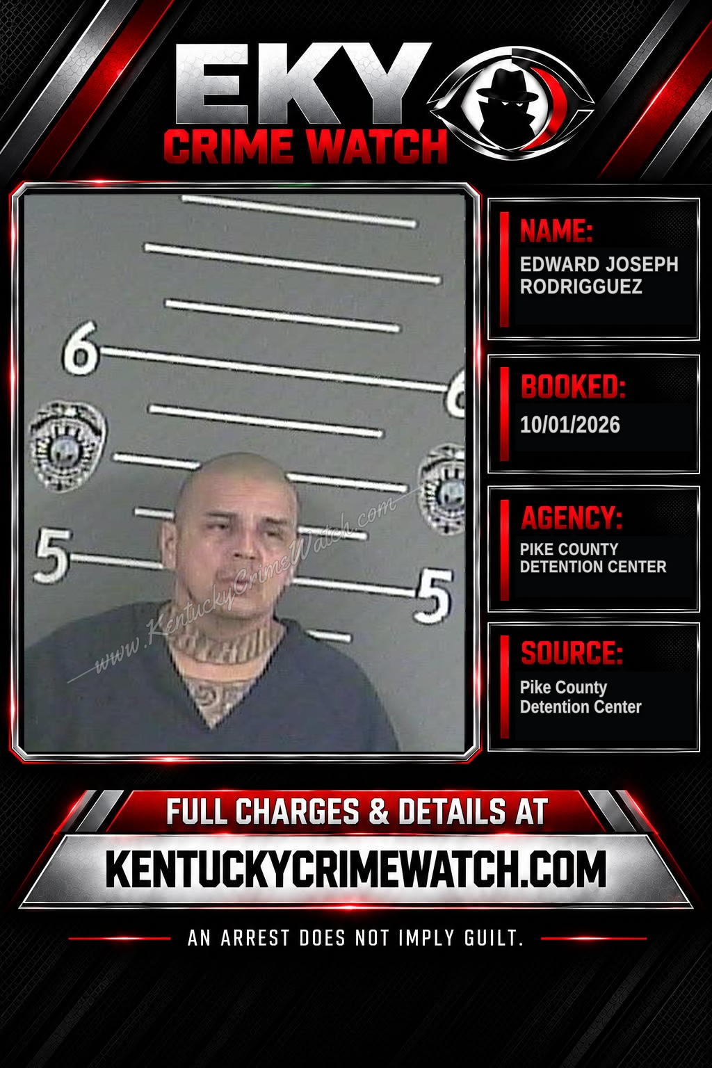 EDWARD JOSEPH RODRIGGUEZ booking image