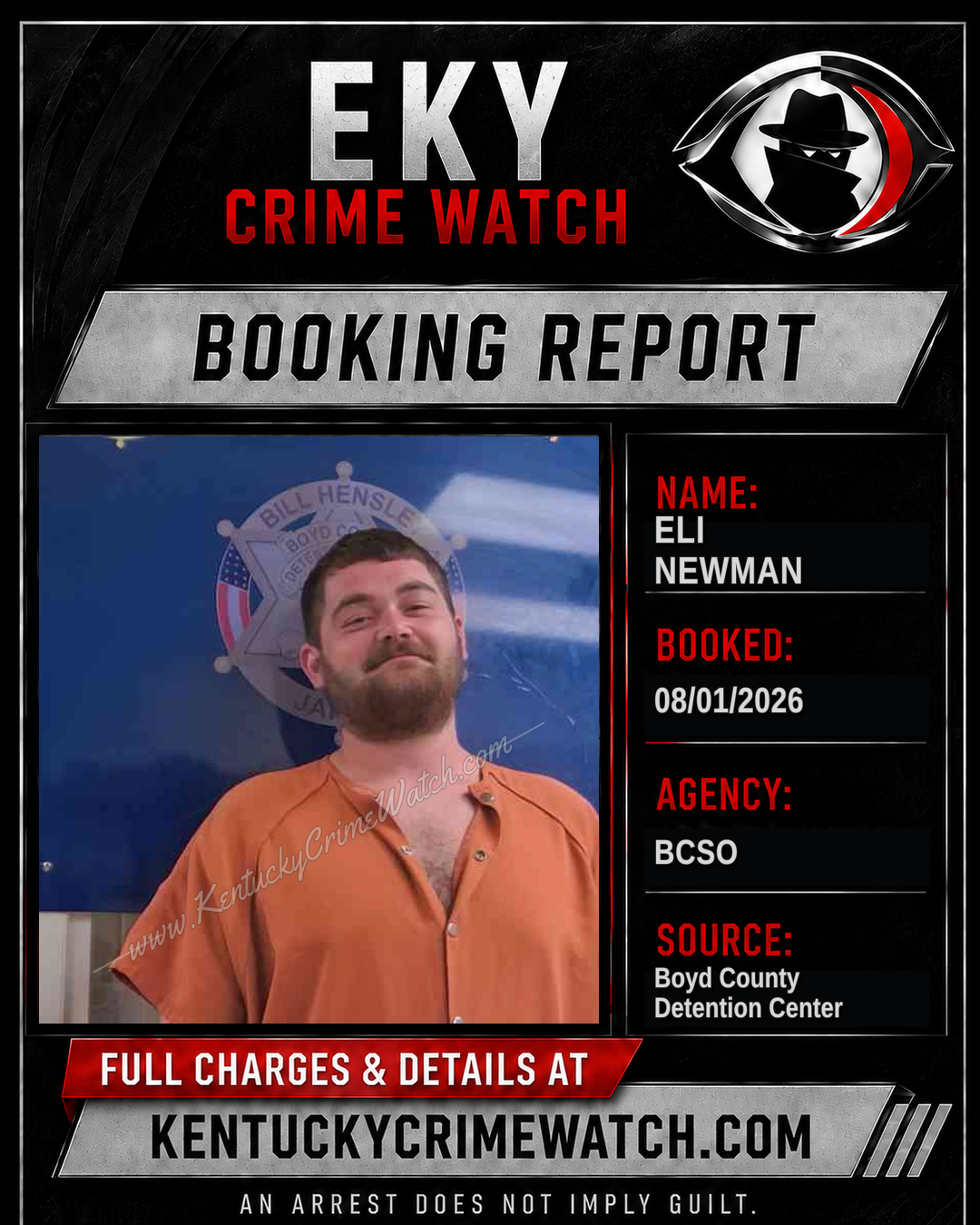ELI NEWMAN booking image