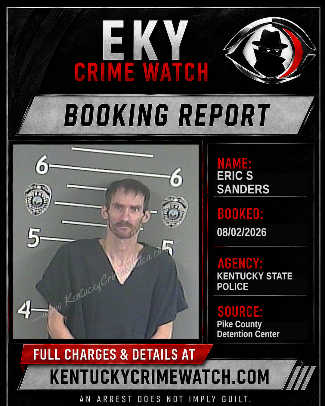 ERIC S SANDERS booking image