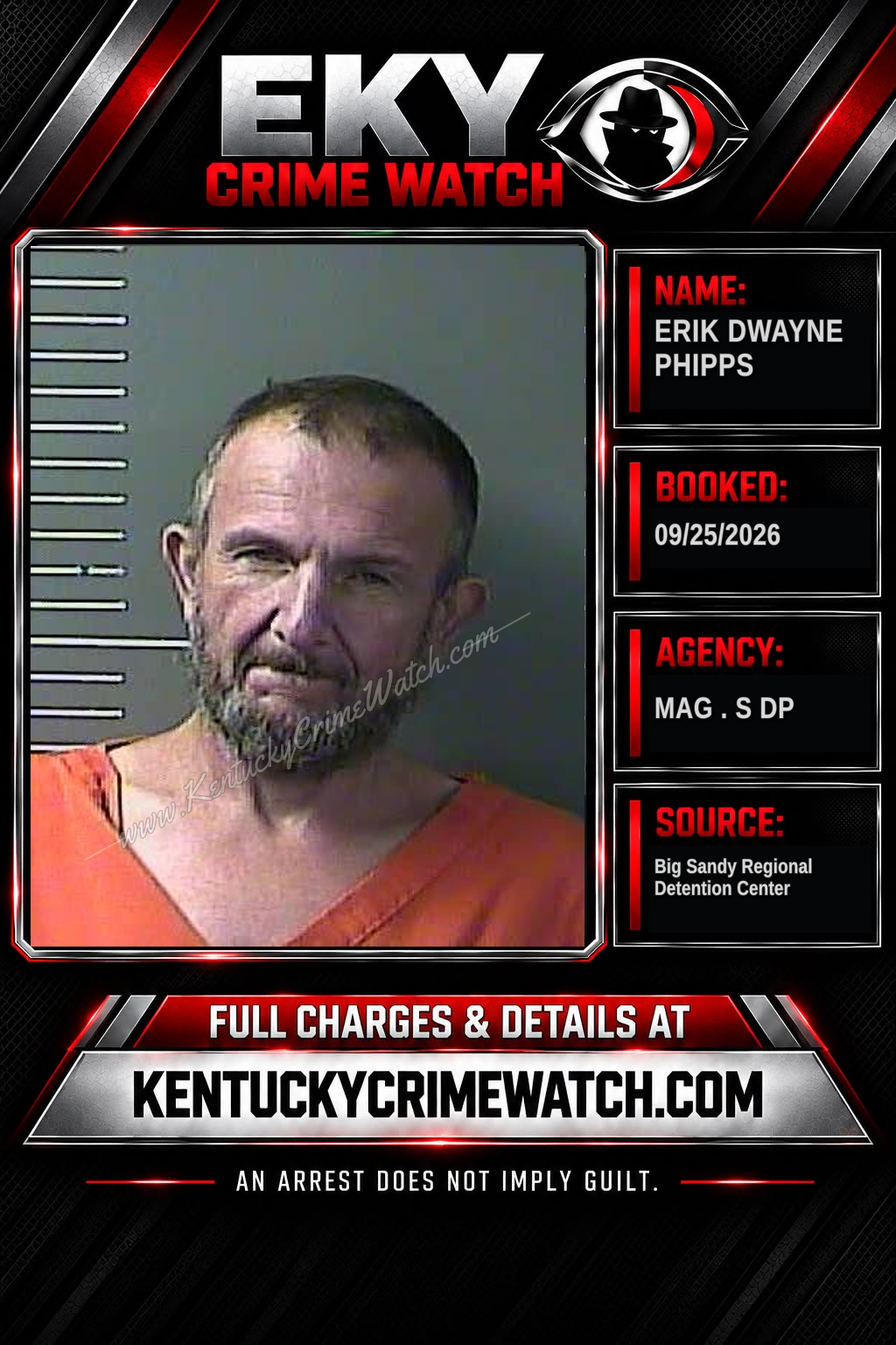 ERIK DWAYNE PHIPPS booking image