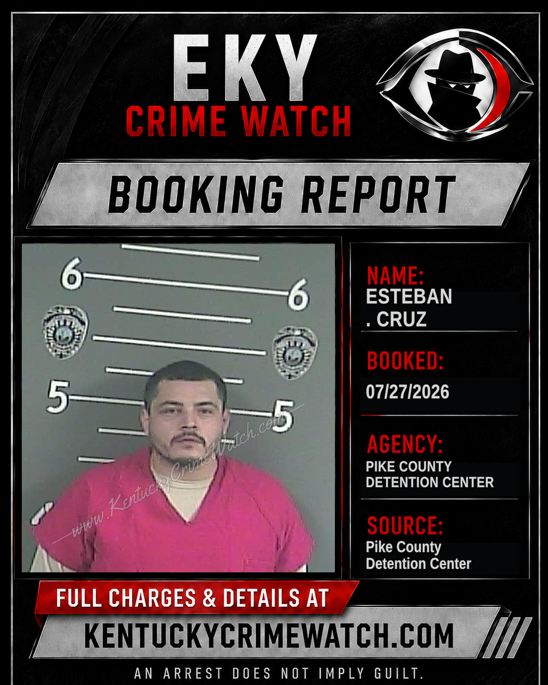 ESTEBAN . CRUZ booking image