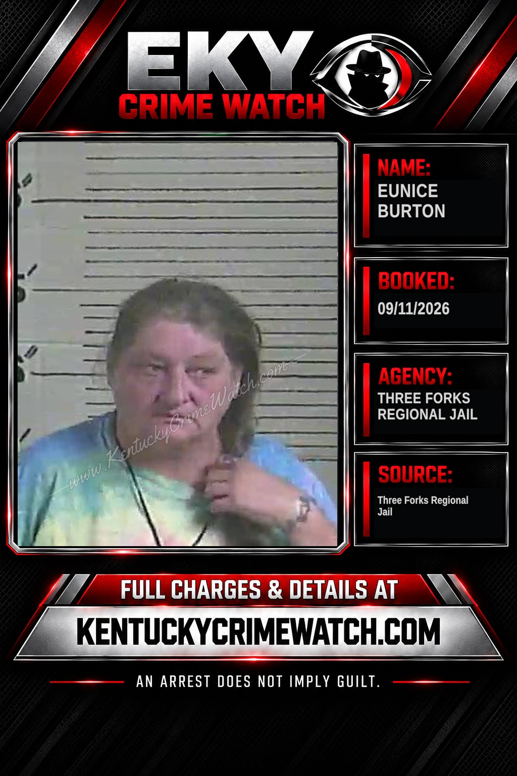 Eunice Burton booking image