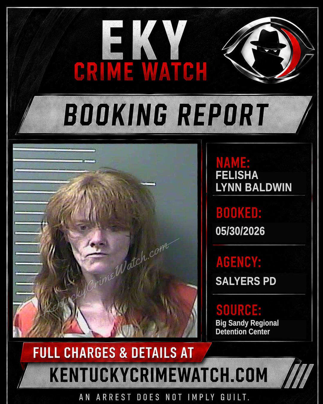 FELISHA LYNN BALDWIN booking image