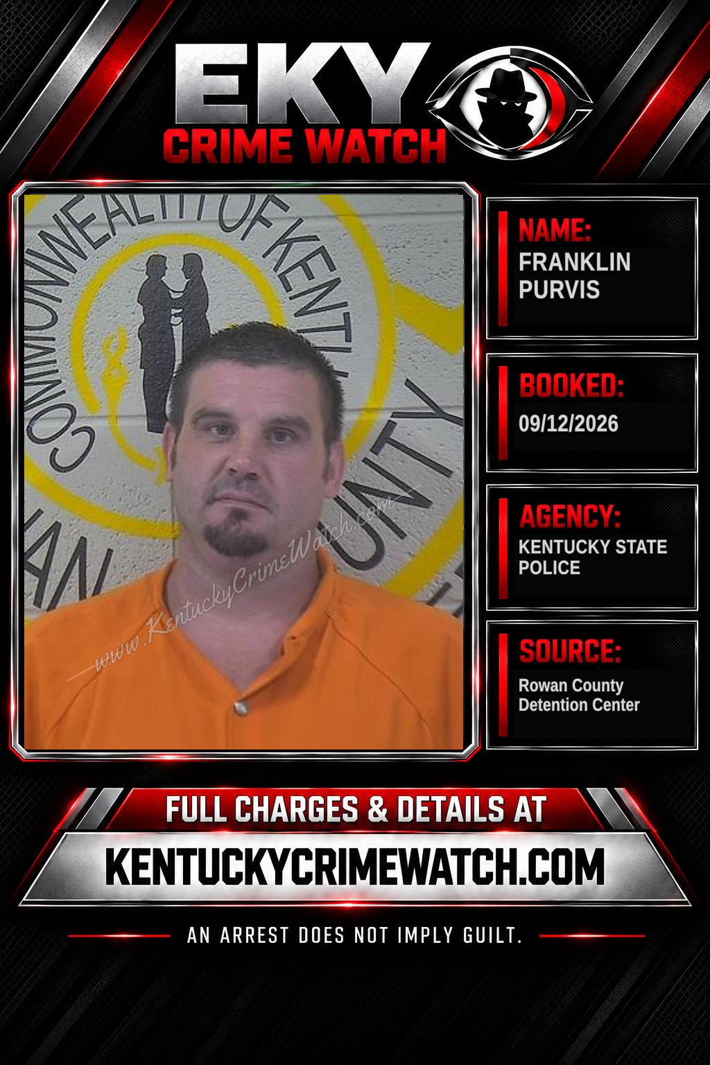 FRANKLIN PURVIS booking image
