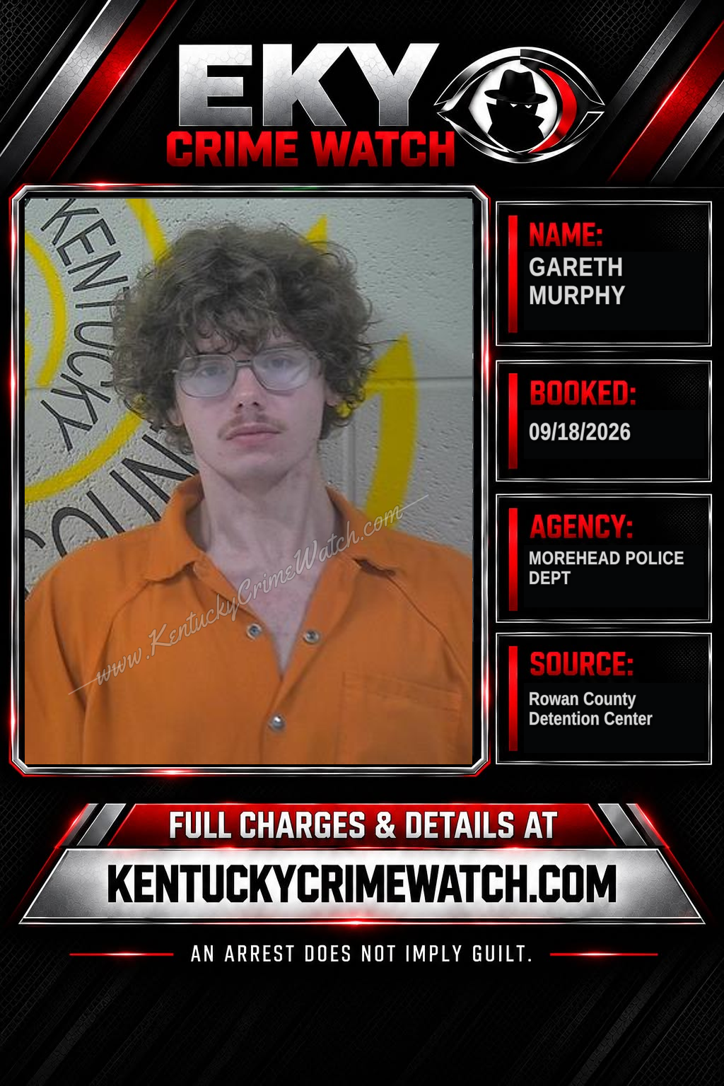 GARETH MURPHY booking image