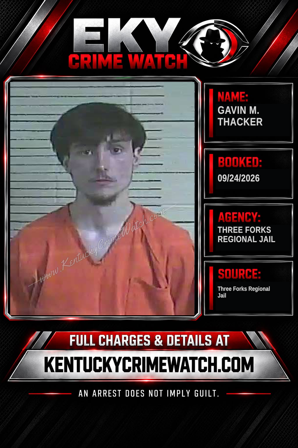 Gavin M. Thacker booking image