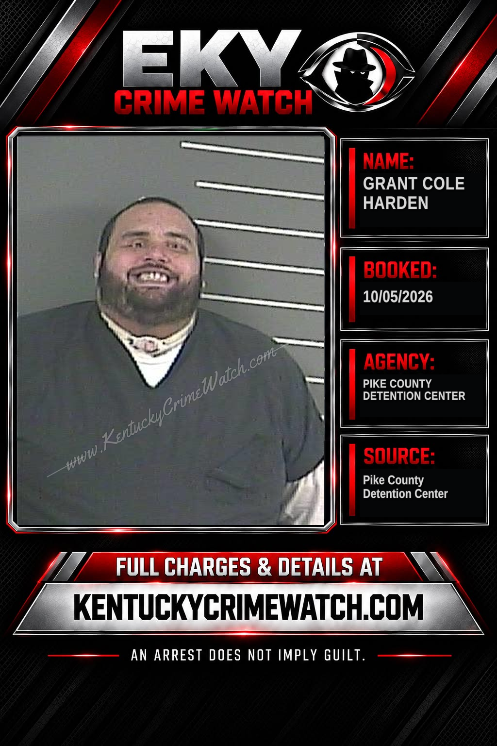 GRANT COLE HARDEN booking image