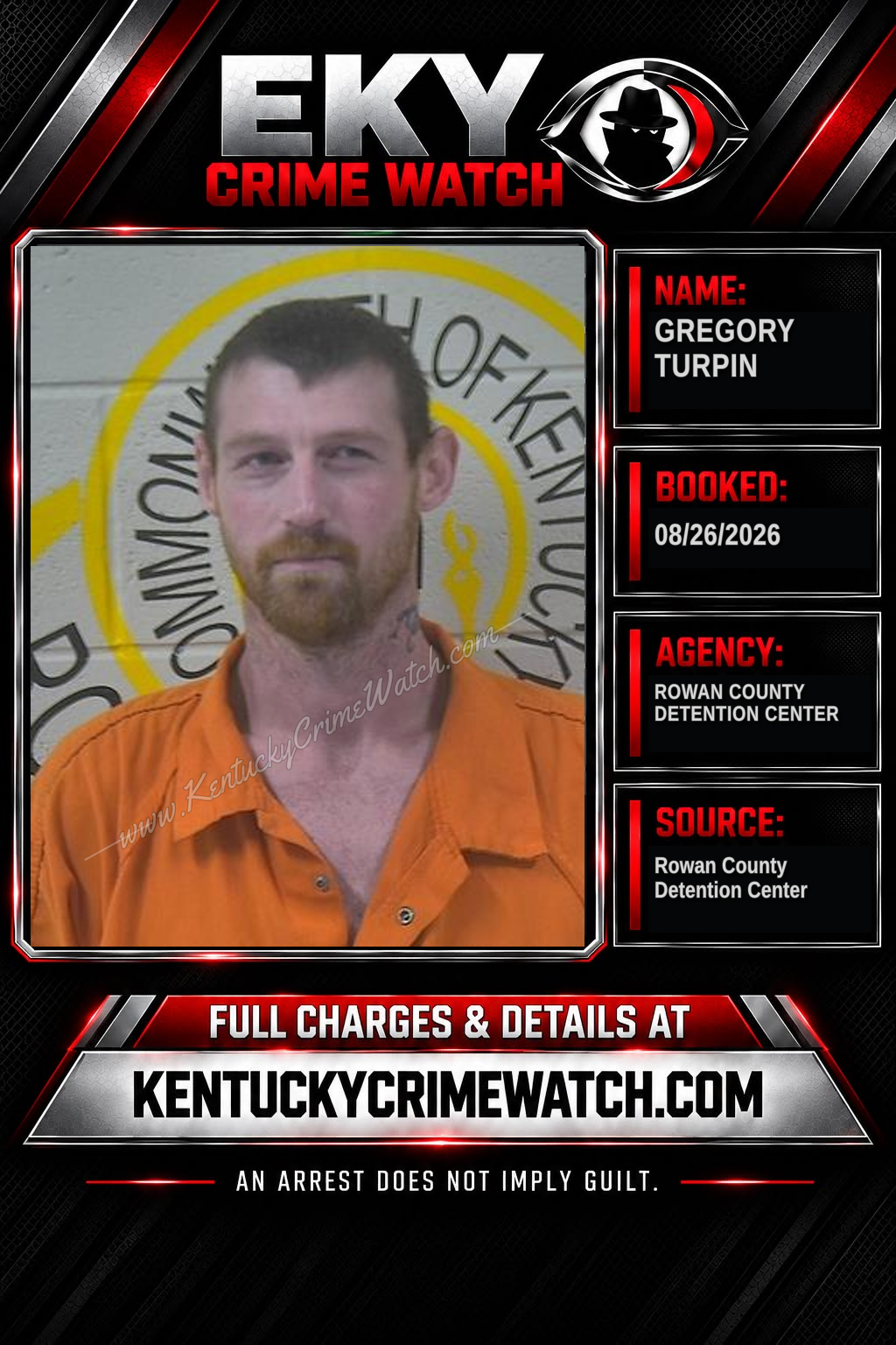 GREGORY TURPIN booking image