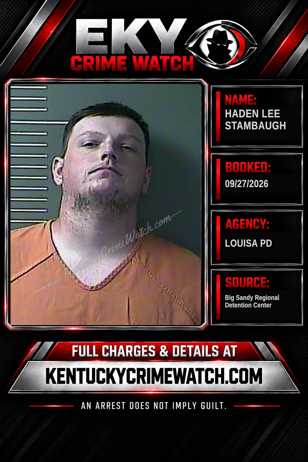 HADEN LEE STAMBAUGH booking image