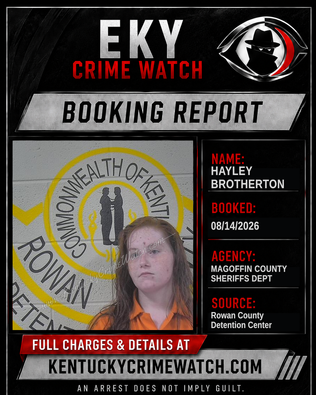 HAYLEY BROTHERTON booking image
