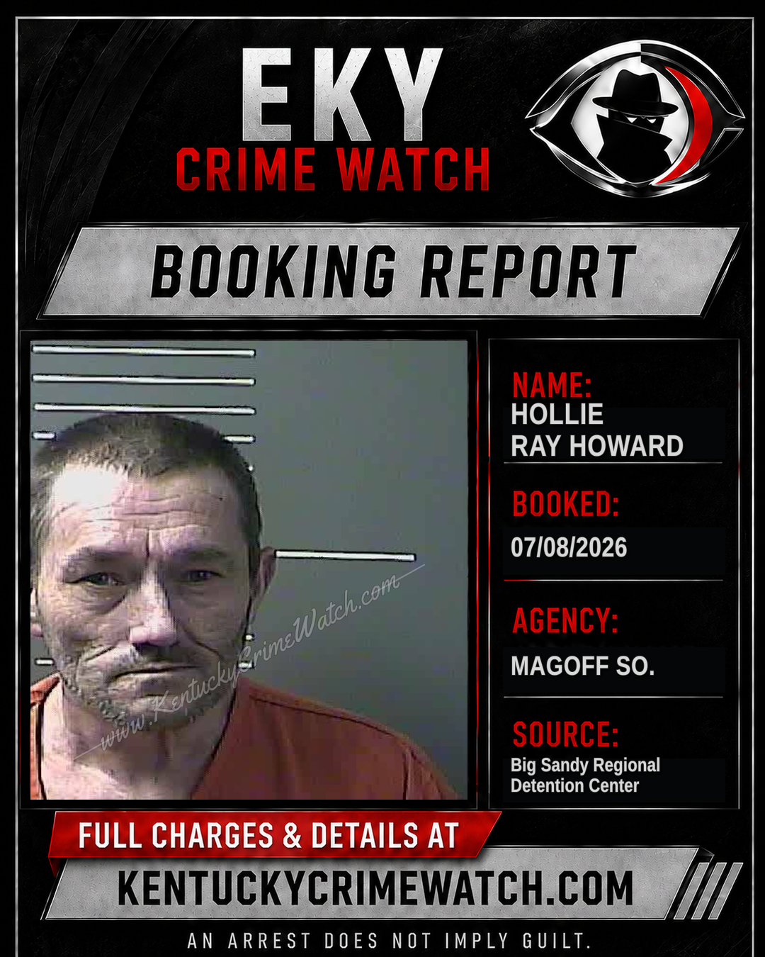 HOLLIE RAY HOWARD booking image
