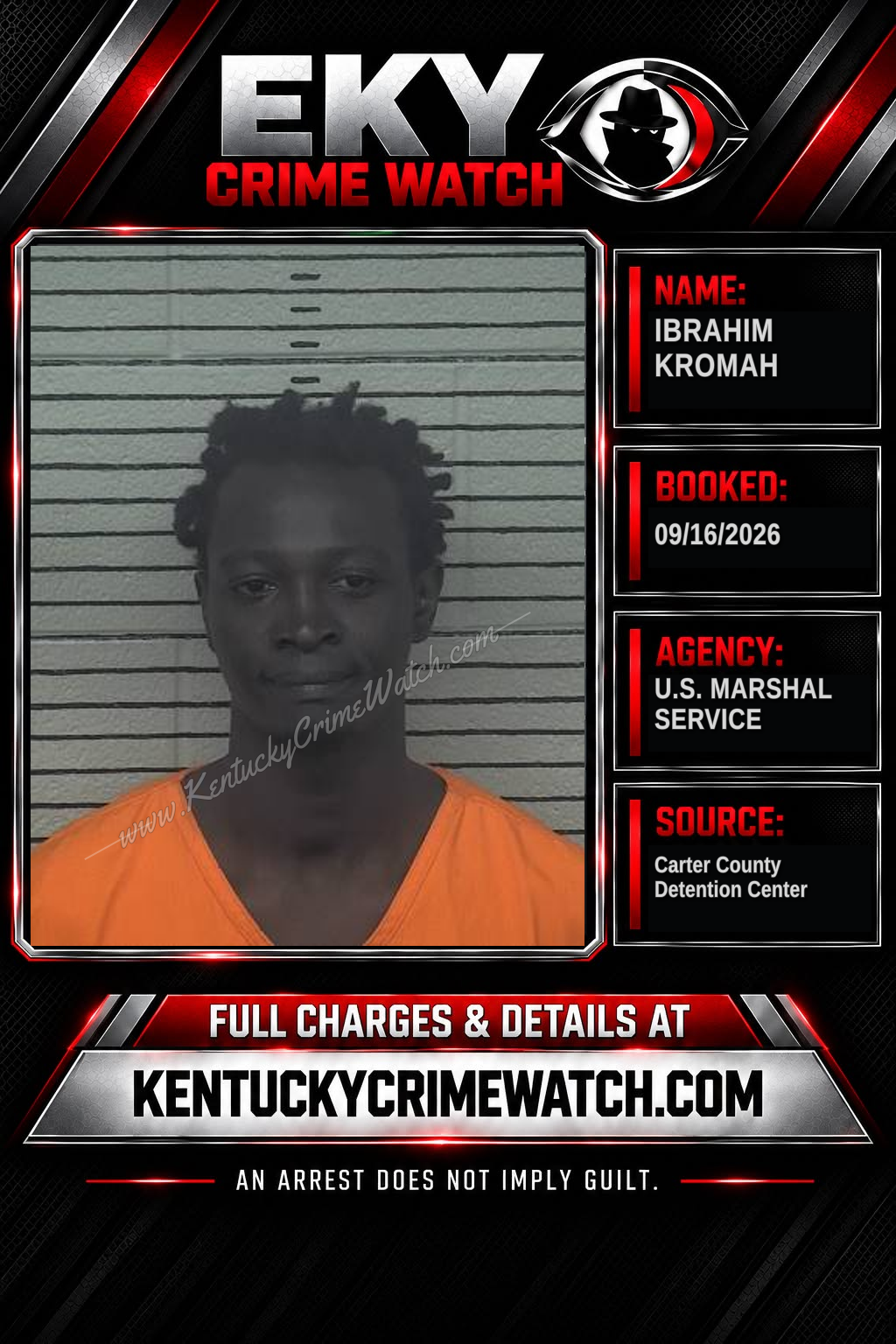 IBRAHIM KROMAH booking image