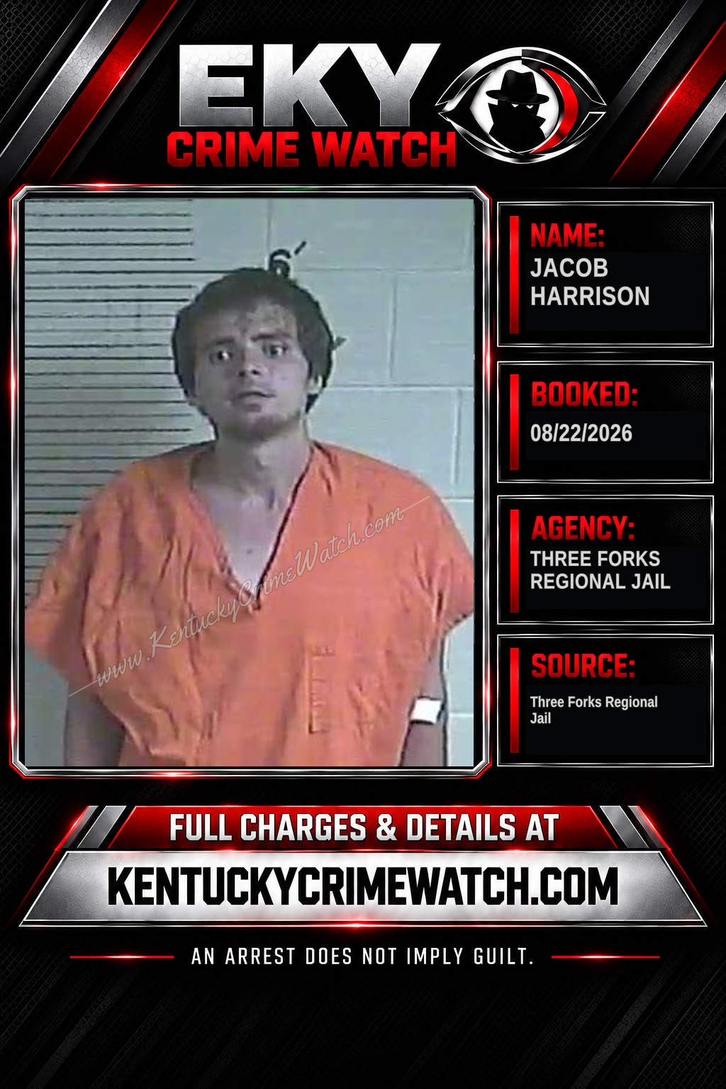Jacob Harrison booking image