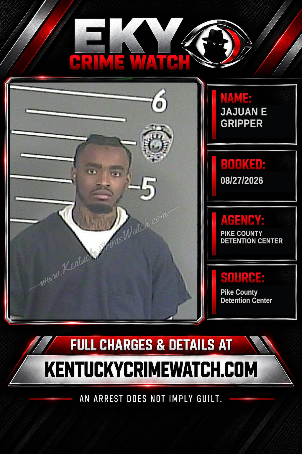 JAJUAN E GRIPPER booking image