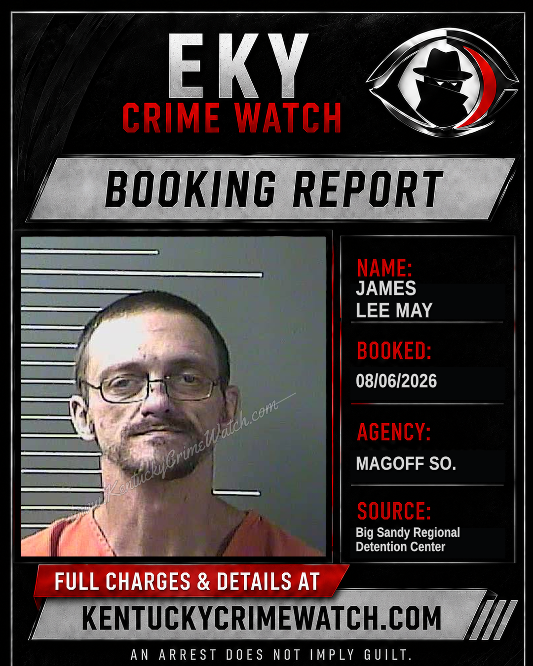 JAMES LEE MAY booking image