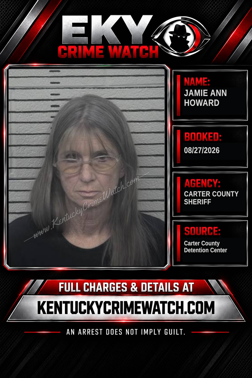 JAMIE ANN HOWARD booking image