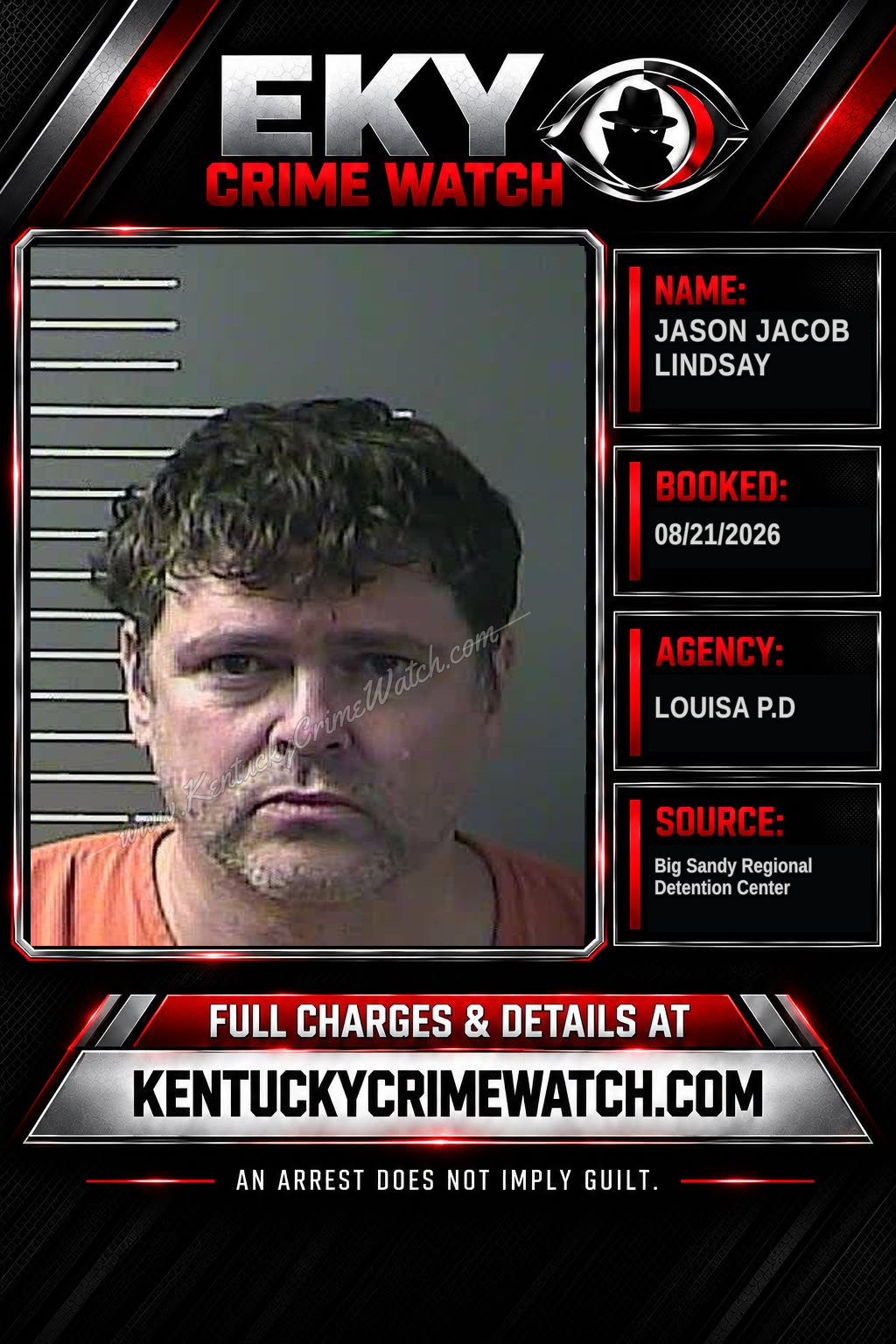 JASON JACOB LINDSAY booking image