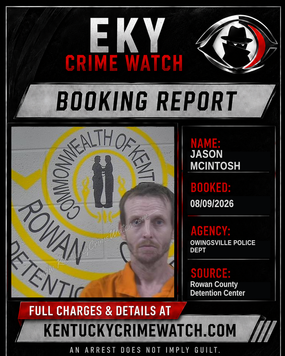 JASON MCINTOSH booking image