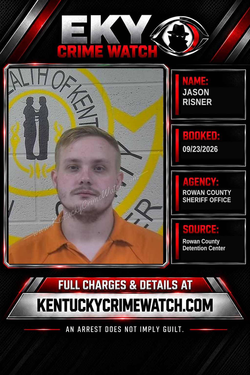 JASON RISNER booking image