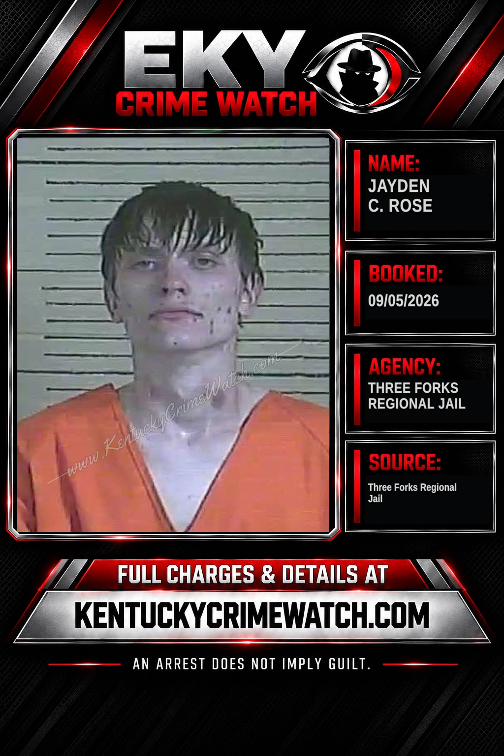 Jayden C. Rose booking image