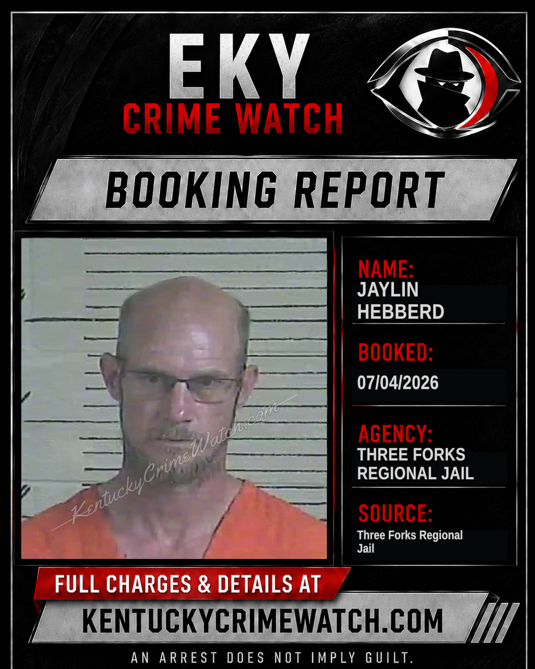 Jaylin Hebberd booking image