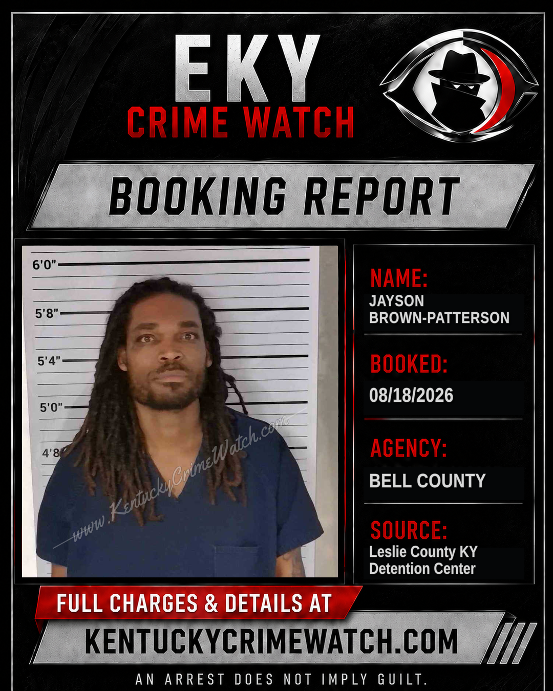 JAYSON BROWN-PATTERSON booking image