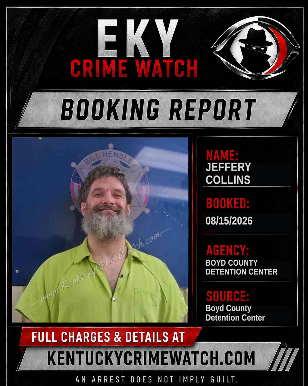 JEFFERY COLLINS booking image