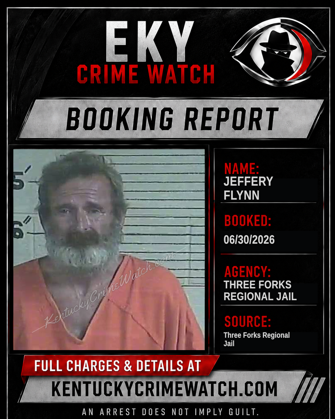 Jeffery Flynn booking image