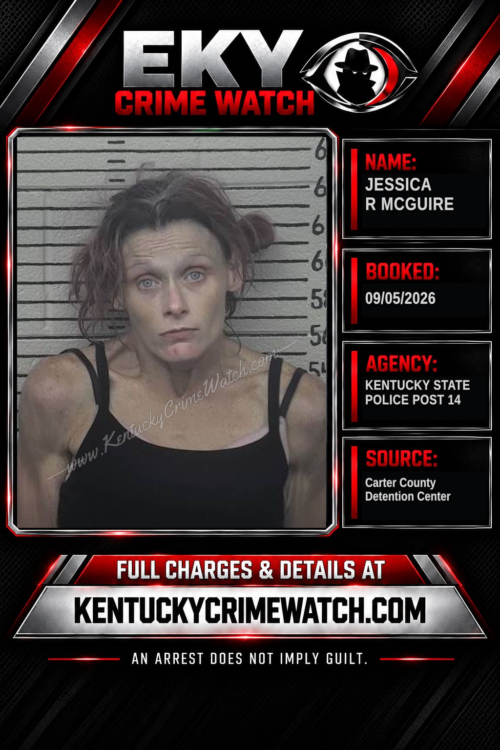 JESSICA R MCGUIRE booking image
