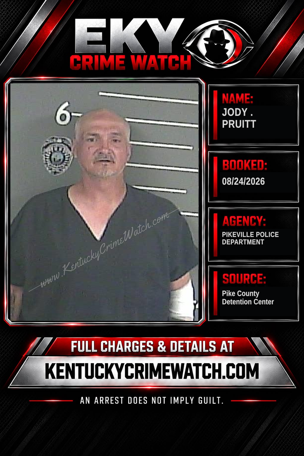 JODY . PRUITT booking image