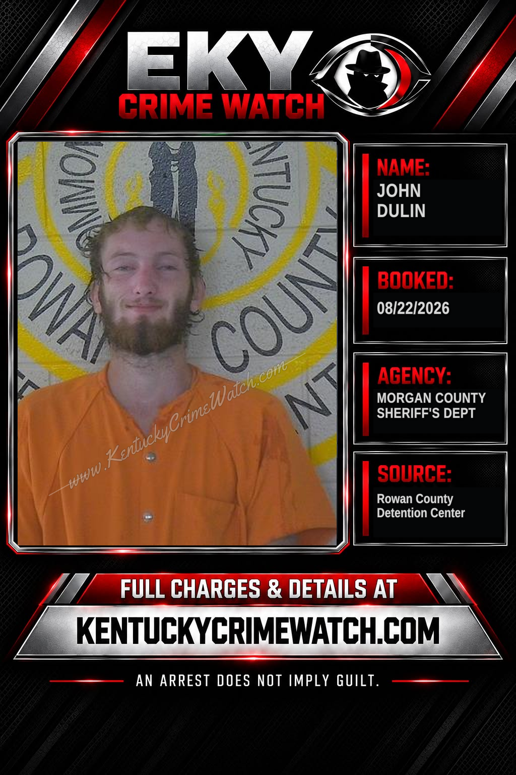 JOHN DULIN booking image