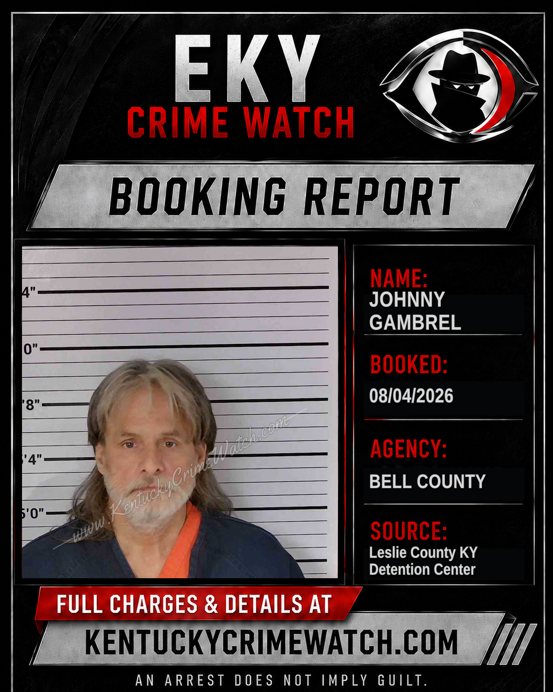 JOHNNY GAMBREL booking image