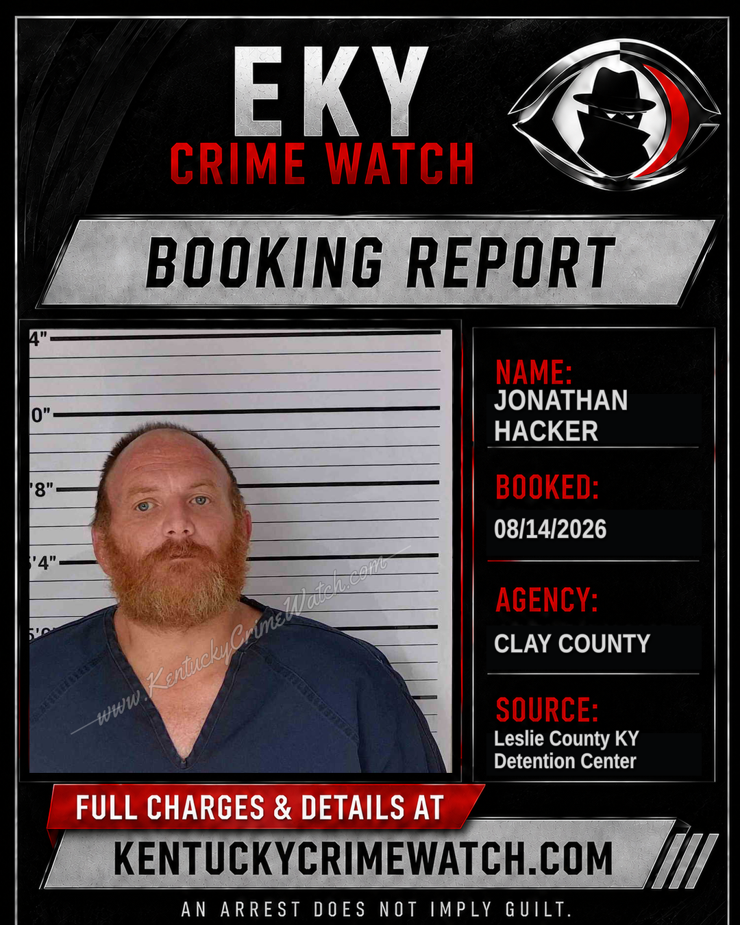 JONATHAN HACKER booking image
