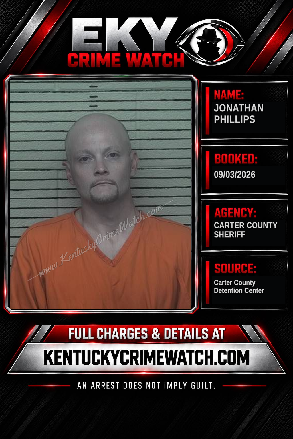 JONATHAN PHILLIPS booking image