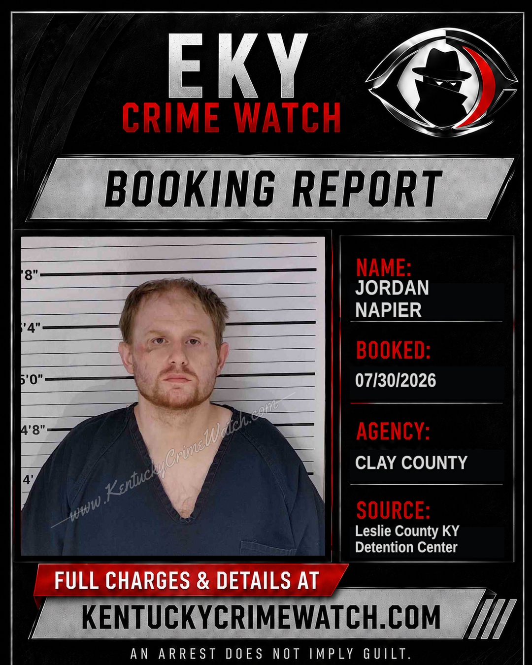 JORDAN NAPIER booking image
