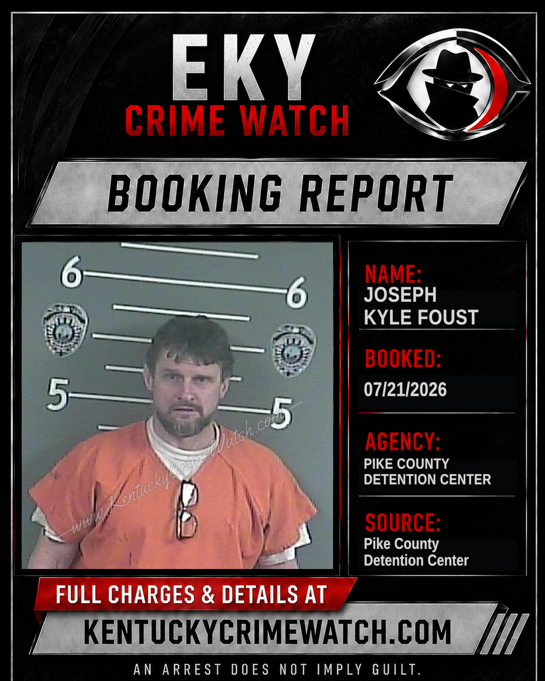 JOSEPH KYLE FOUST booking image