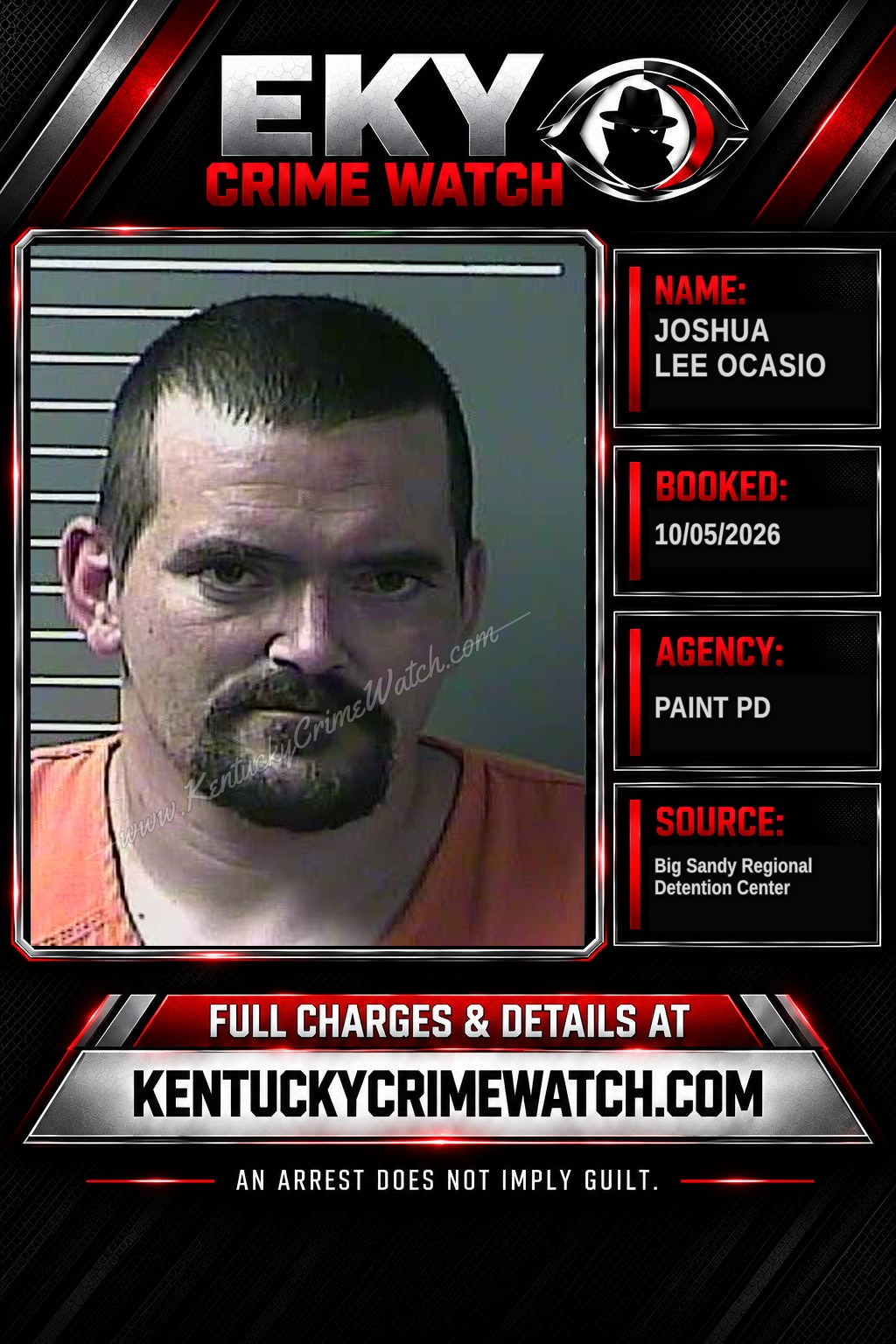 JOSHUA LEE OCASIO booking image