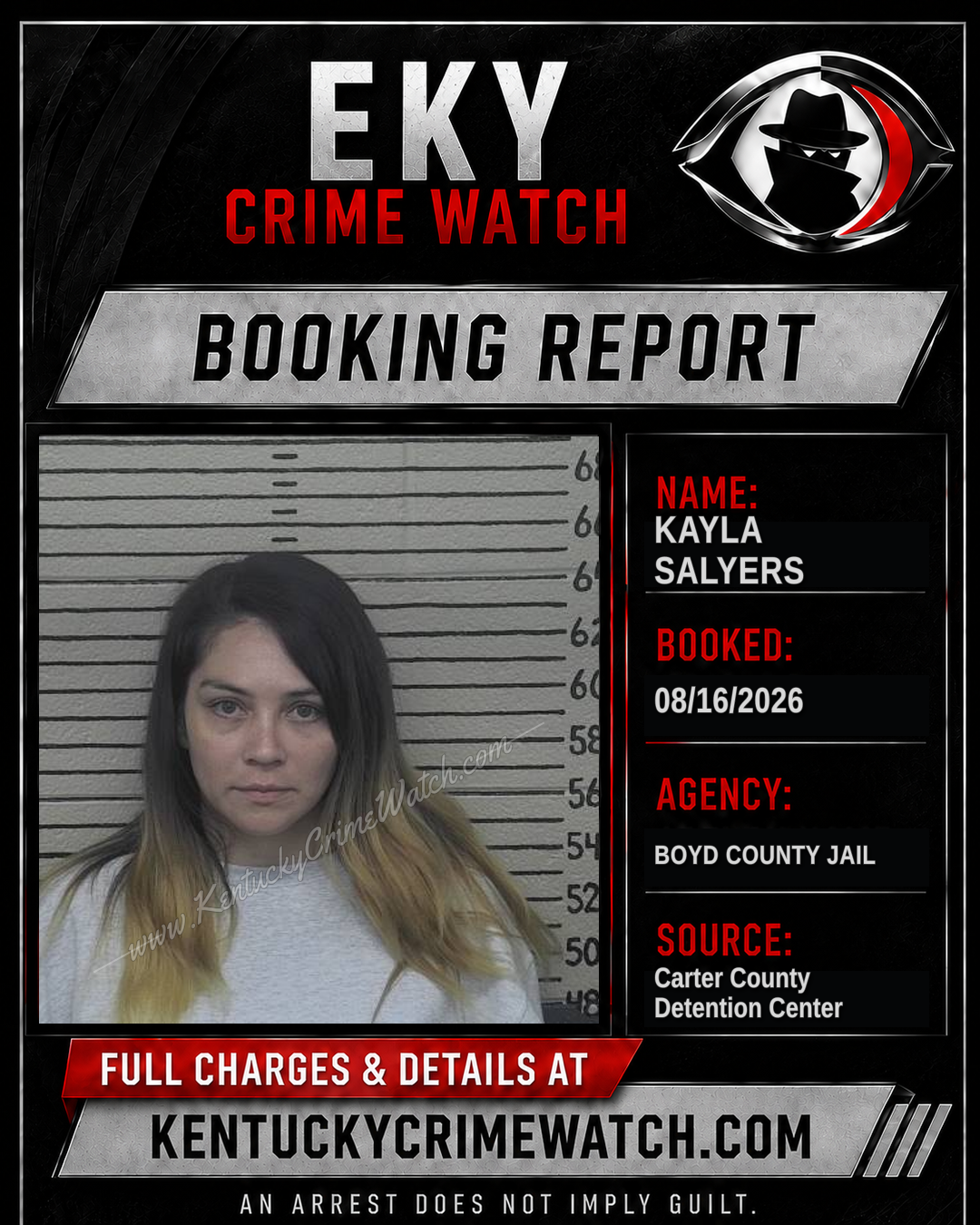 KAYLA SALYERS booking image