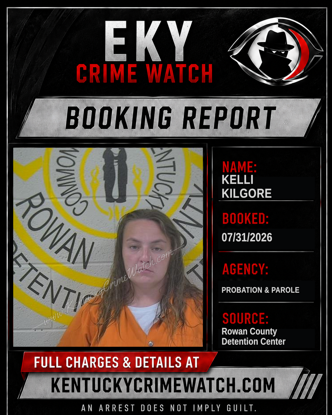 KELLI KILGORE booking image