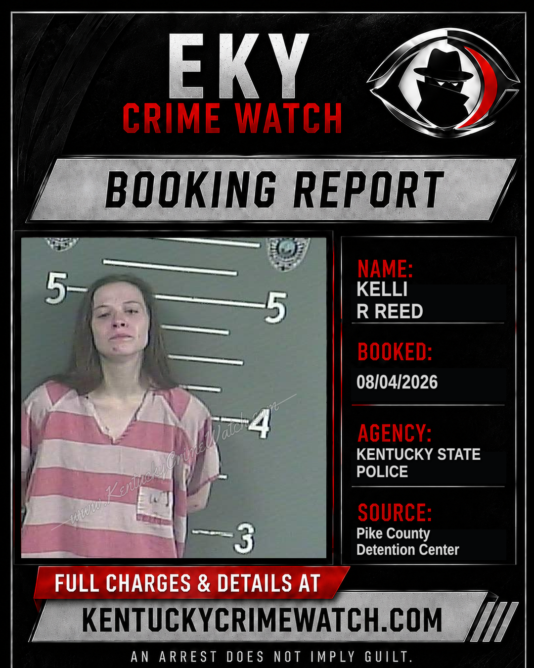 KELLI R REED booking image