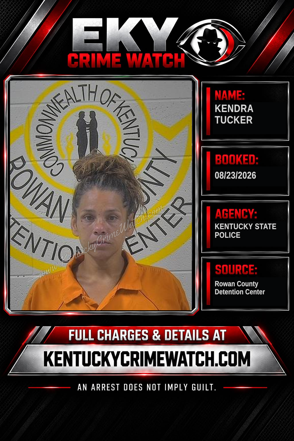 KENDRA TUCKER booking image