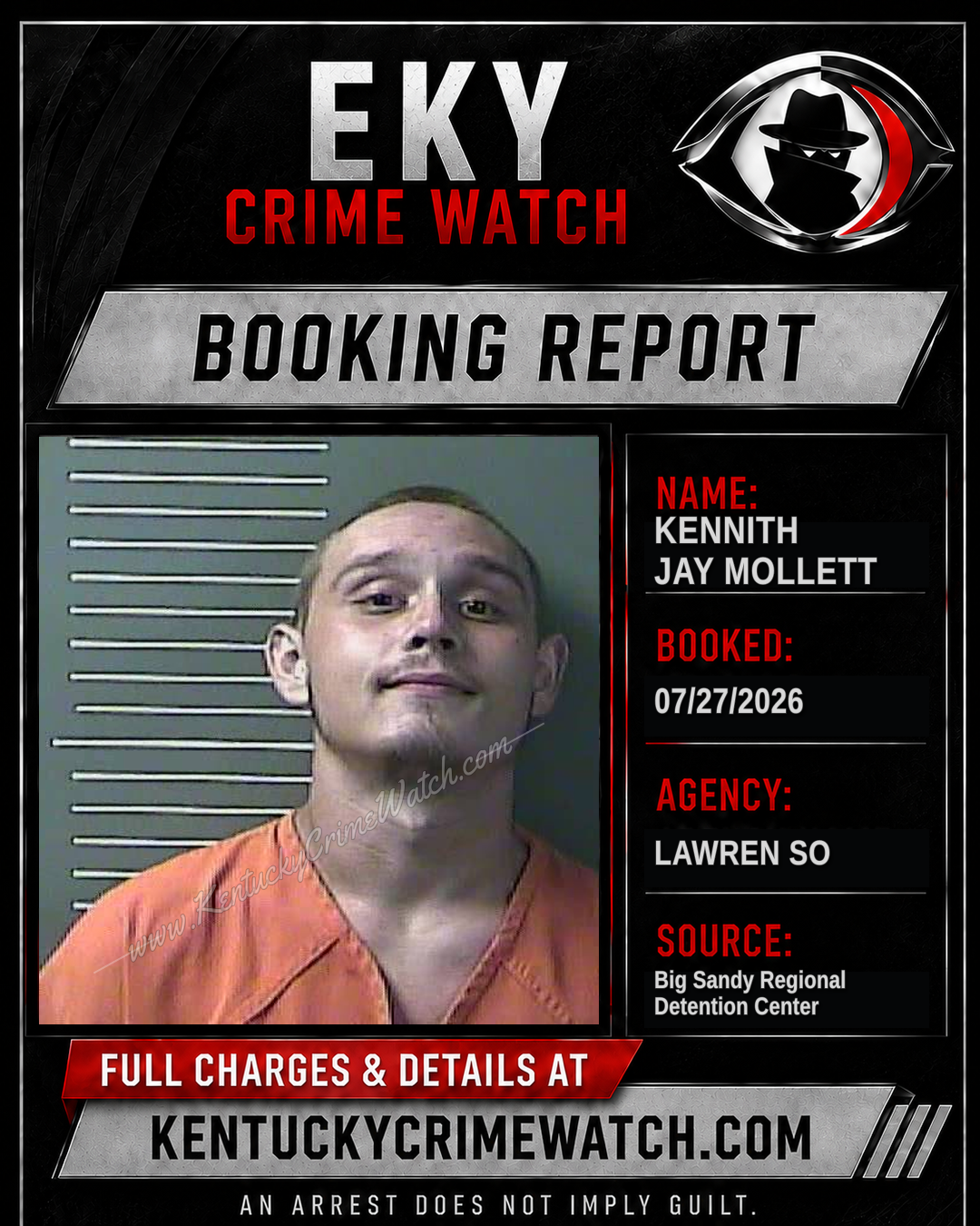 KENNITH JAY MOLLETT booking image