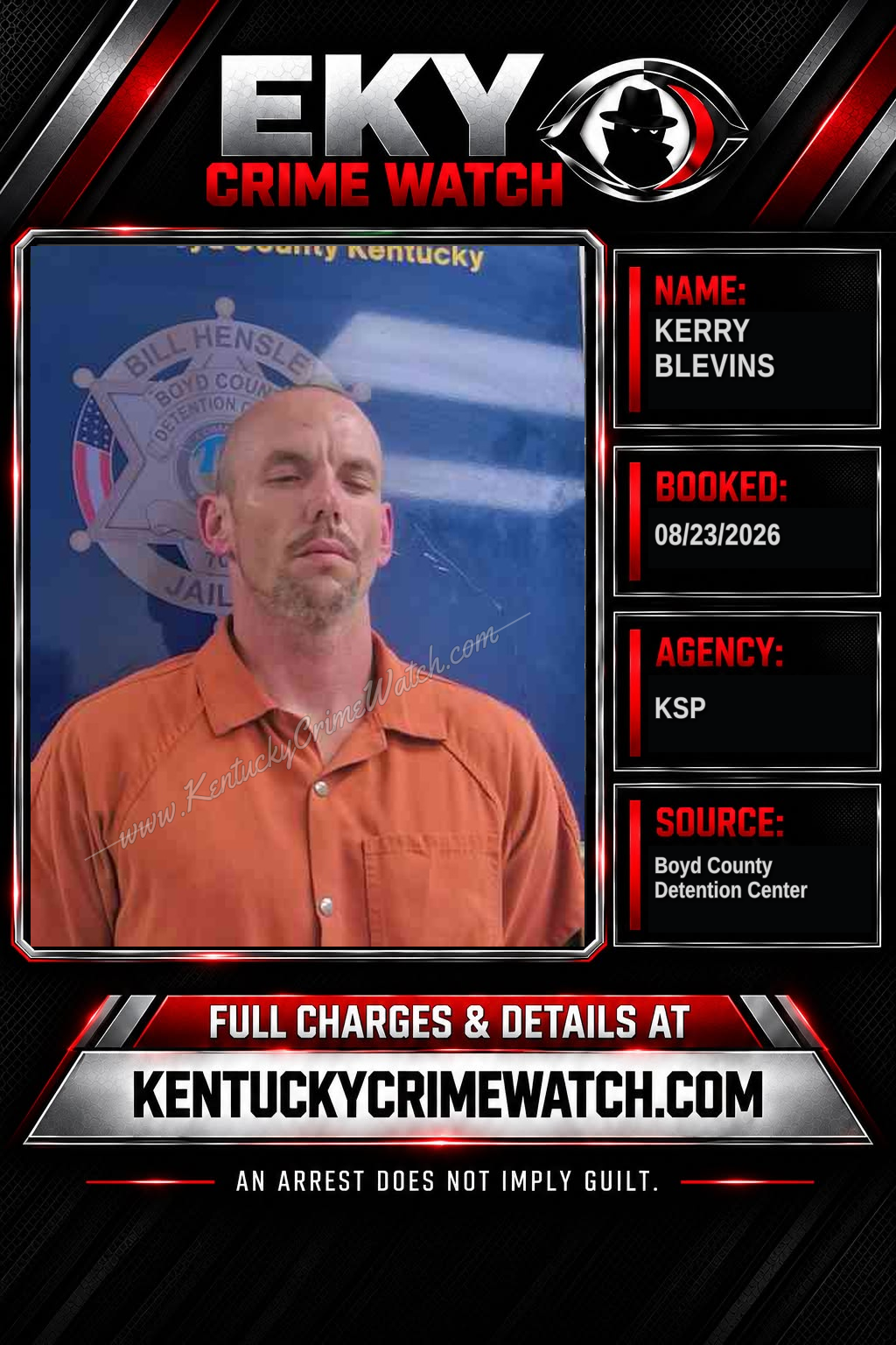 KERRY BLEVINS booking image