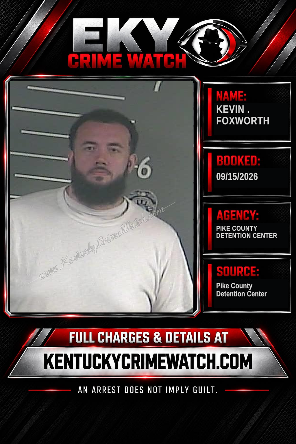 KEVIN . FOXWORTH booking image