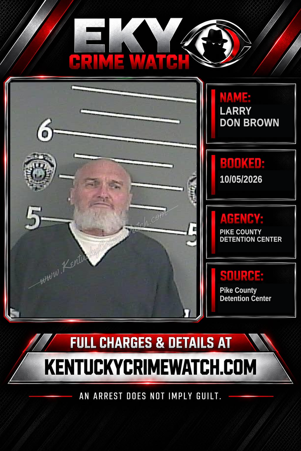 LARRY DON BROWN booking image