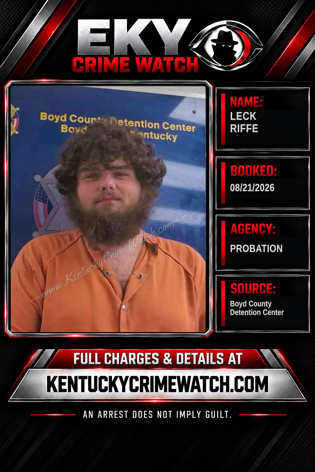 LECK RIFFE booking image