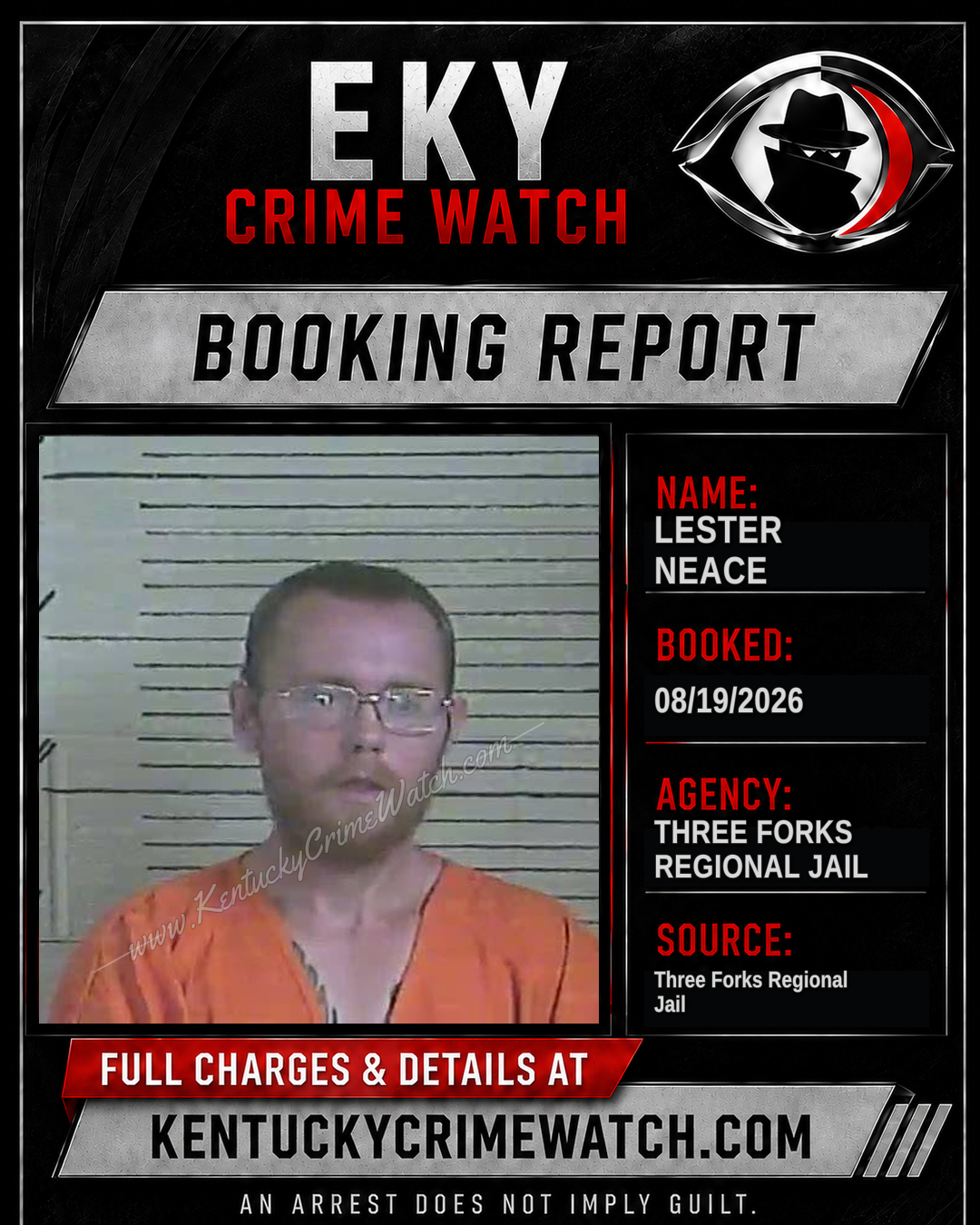 Lester Neace booking image