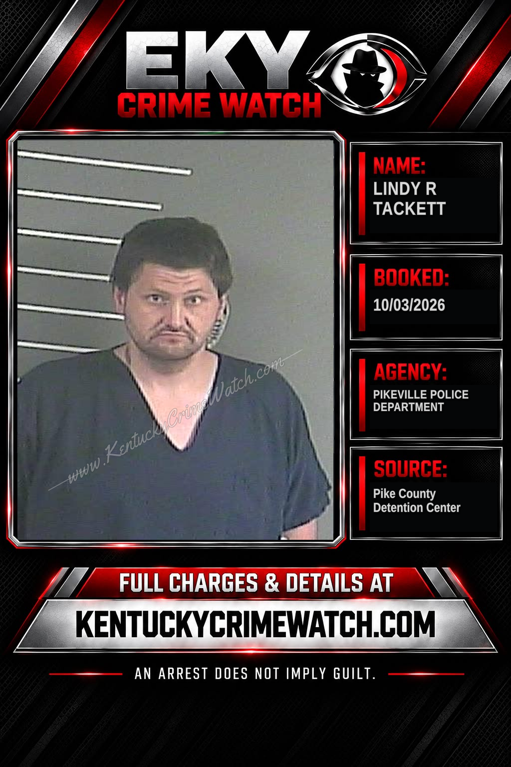 LINDY R TACKETT booking image
