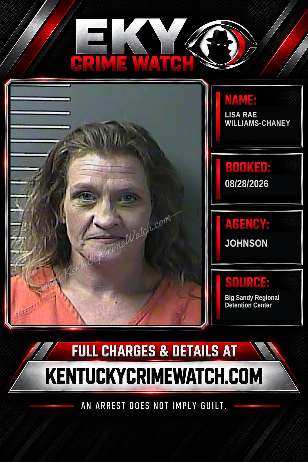 LISA RAE WILLIAMS-CHANEY booking image